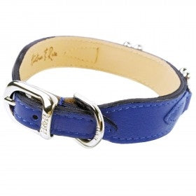 Daisy in Cobalt Blue, Light Sapphire & Nickel