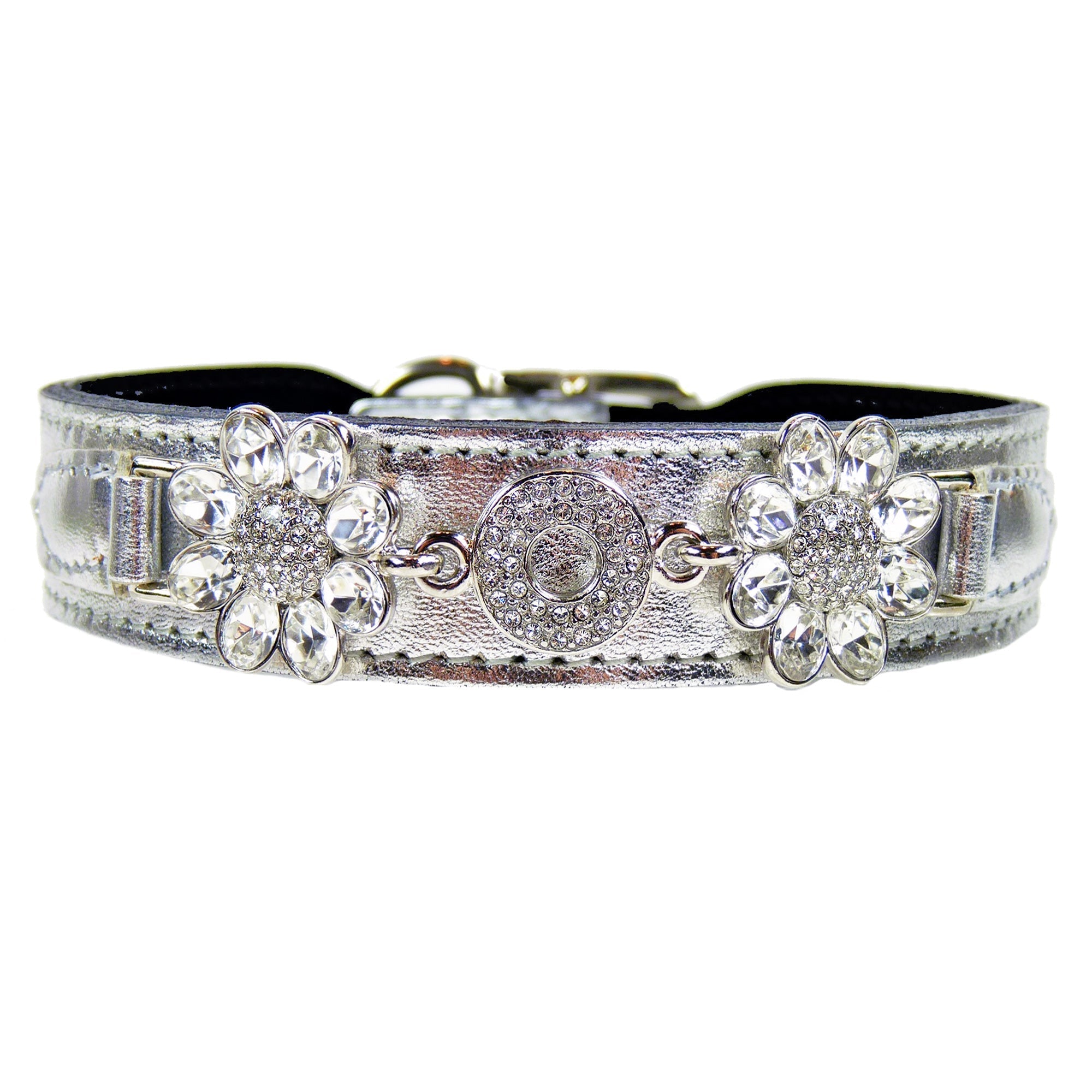 Daisy in Metallic Silver