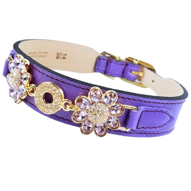Daisy in Lavender, Light Amethyst & Gold