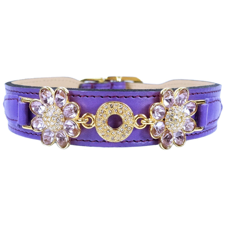 Daisy in Lavender, Light Amethyst & Gold