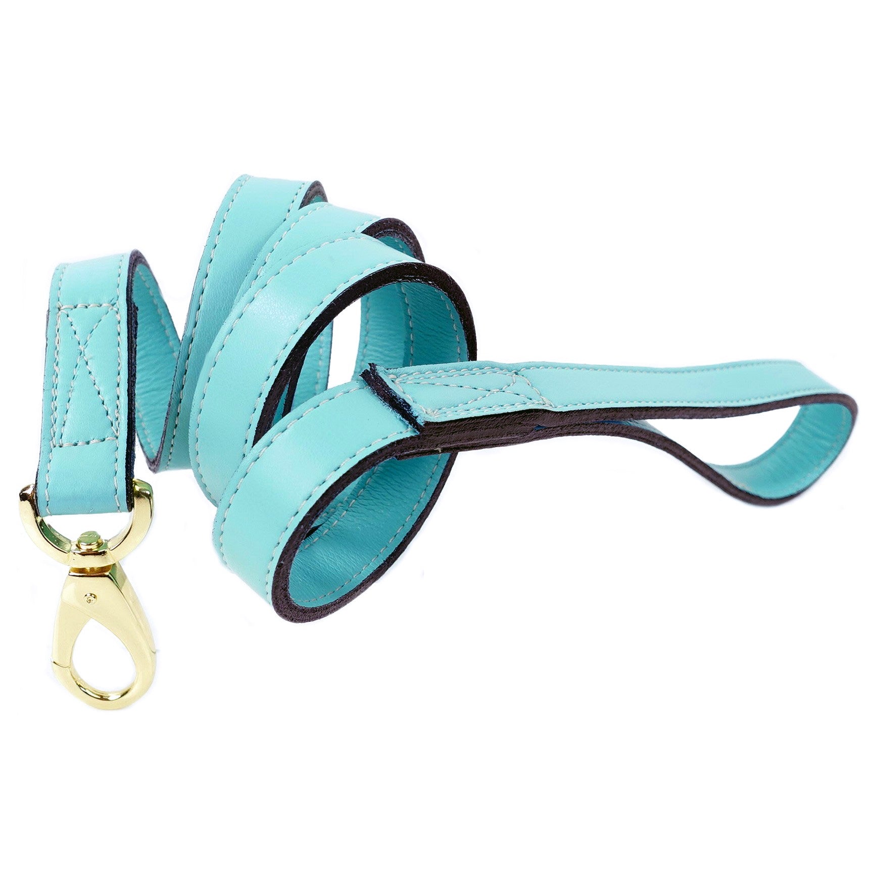 Belmont Lead in Turquoise & Gold