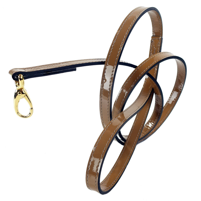 Holiday Crystal Bit Lead in Caramel Patent